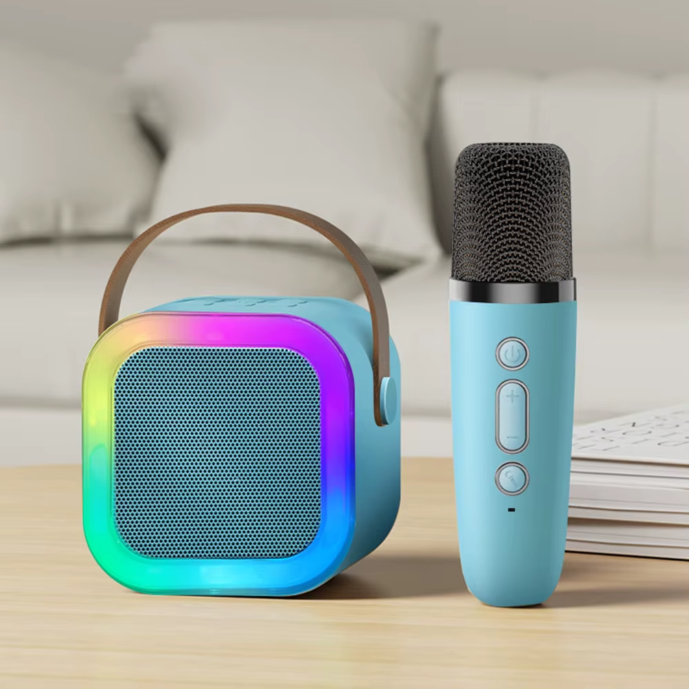 Professional Singing Bluetooth Speaker with Wireless Karaoke Microphone - Image 4