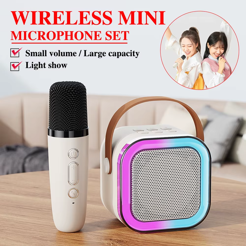 Professional Singing Bluetooth Speaker with Wireless Karaoke Microphone - Image 5