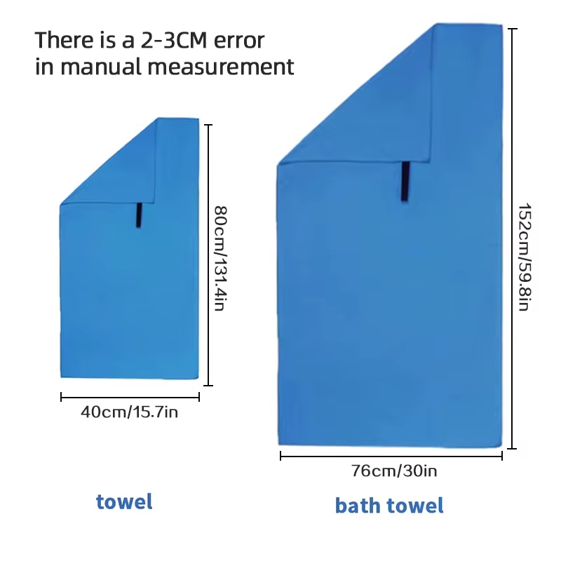 Ultra-Absorbent Microfiber Towel for Sports & Outdoor Activities – Quick-Drying & Compact - Image 5