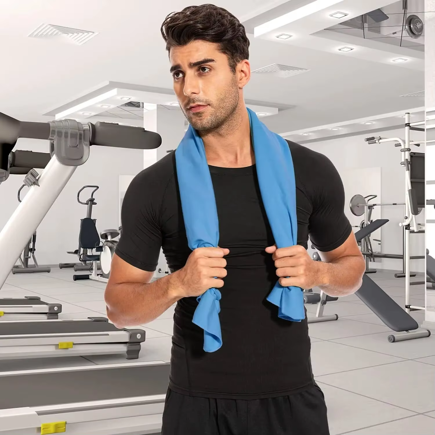 Ultra-Absorbent Microfiber Towel for Sports & Outdoor Activities – Quick-Drying & Compact - Image 6