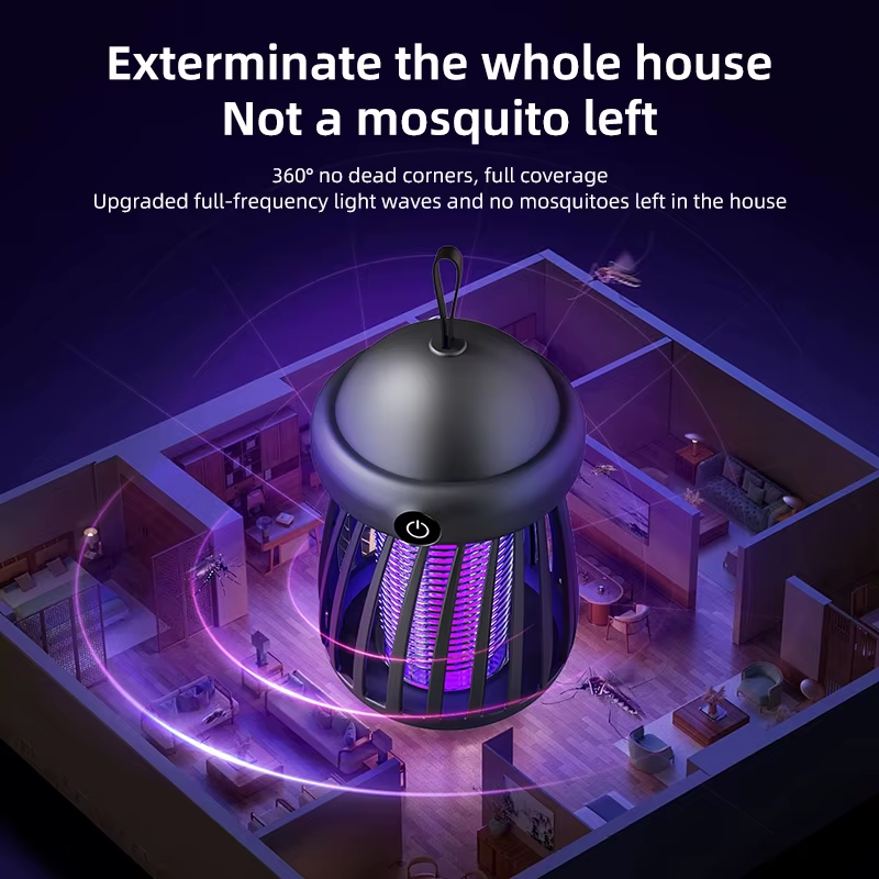 Electric Mosquito Killer Lamp USB Fly Trap Zapper – Safe & Powerful Insect Protection - Image 4