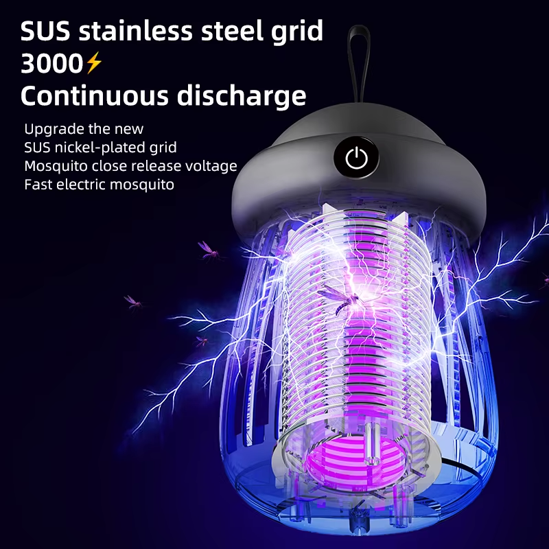 Electric Mosquito Killer Lamp USB Fly Trap Zapper – Safe & Powerful Insect Protection - Image 5